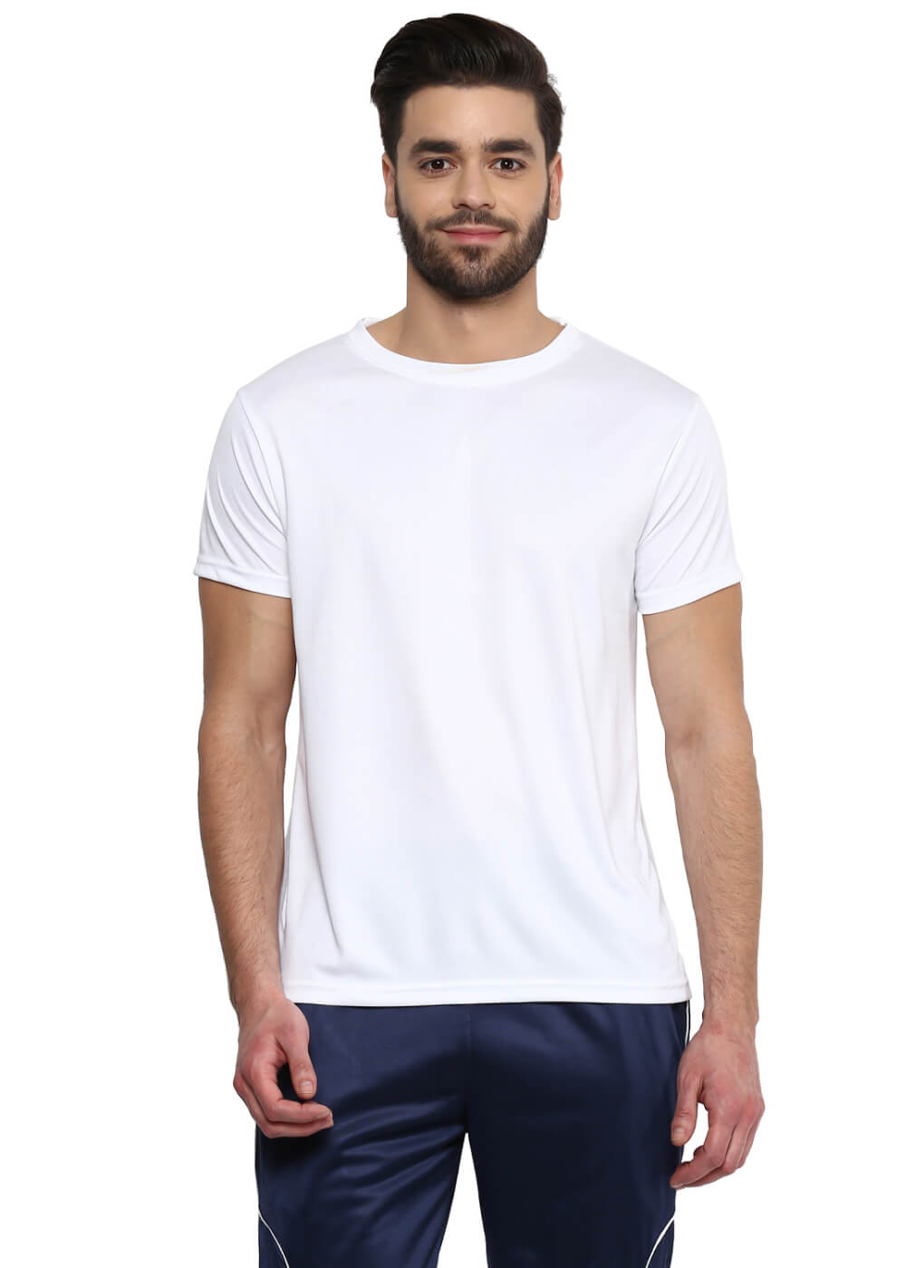 Sports Micro Polyester Round Neck T-shirts - Sunstar Apparels
